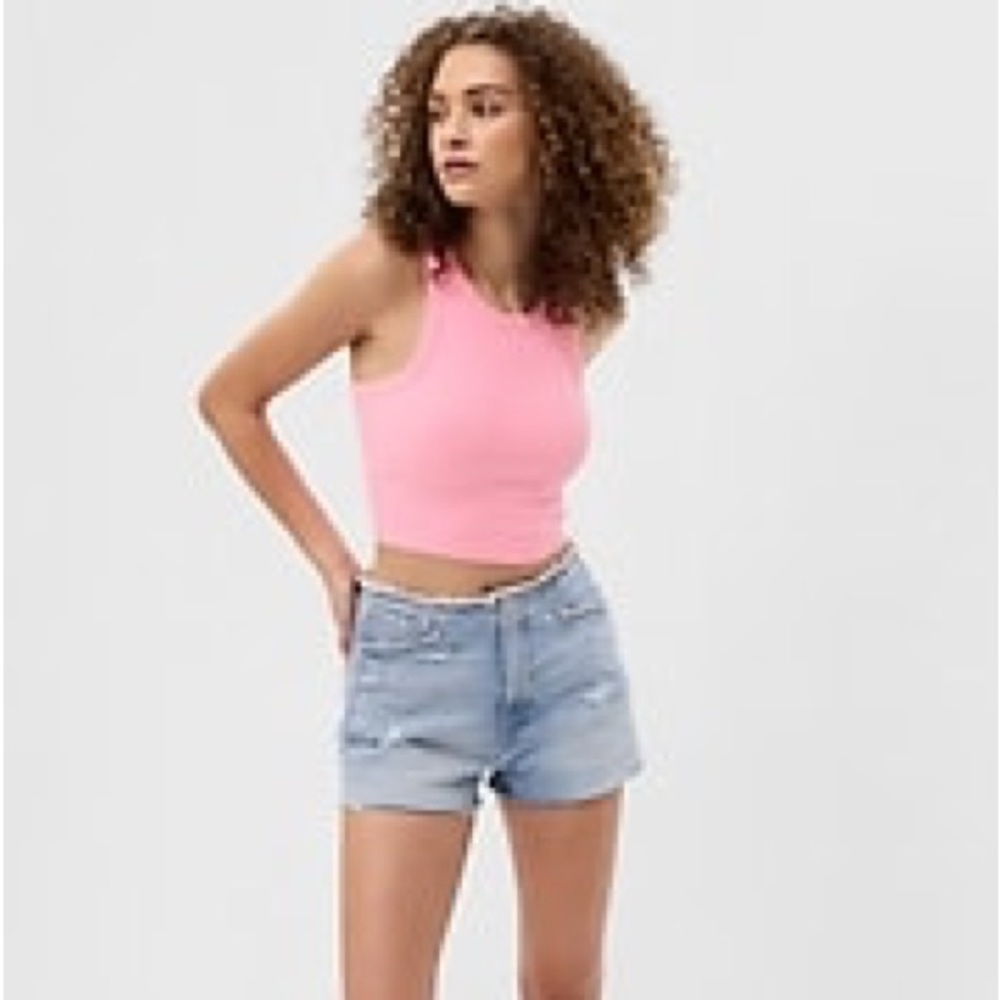 NWOT Gap Festival Sky High Rise Shorts Sz 0(25)